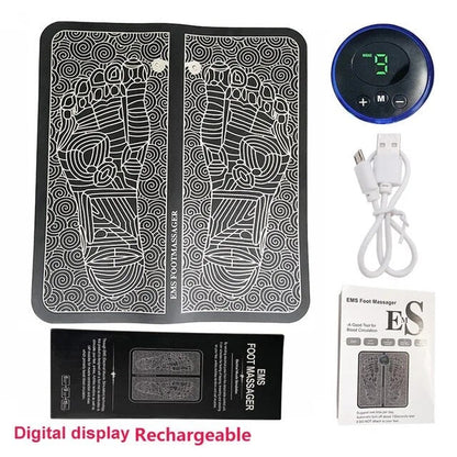 Masajeador Pies Eléctrico USB Portátil Estimulador Muscular